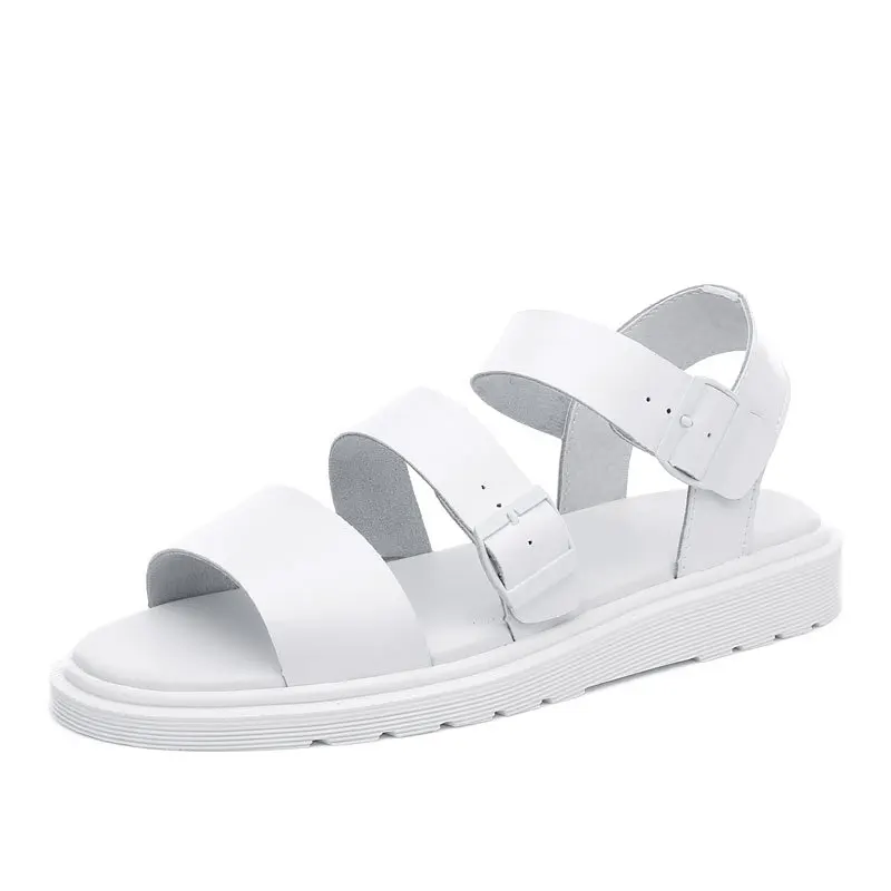 

casual all-match for men and sandals handmade leather women