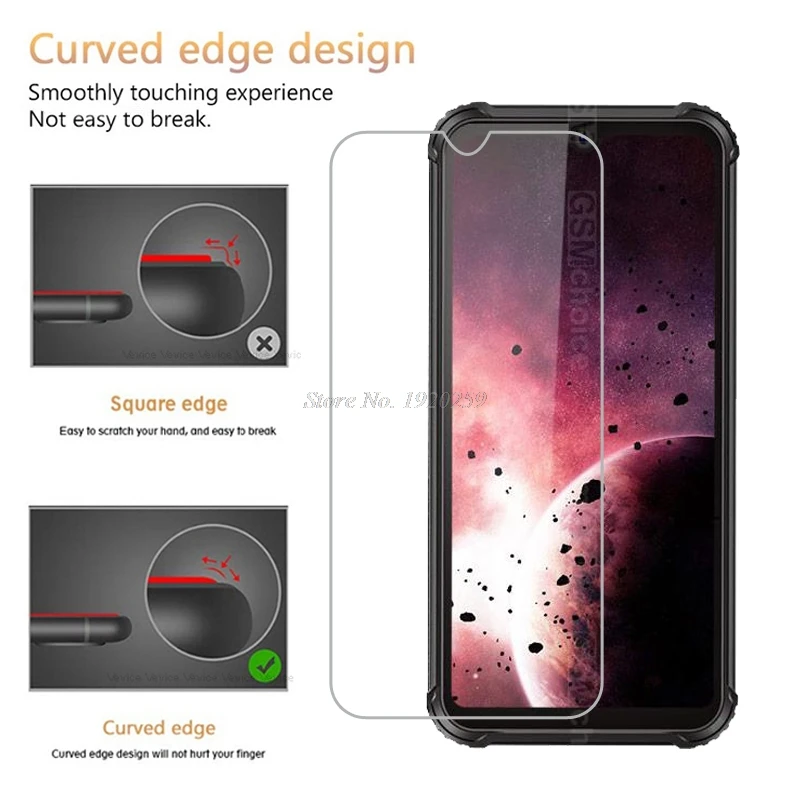 Закаленное стекло Blackview BV9800 Pro Взрывозащищенная защита для переднего ЖК-экрана
