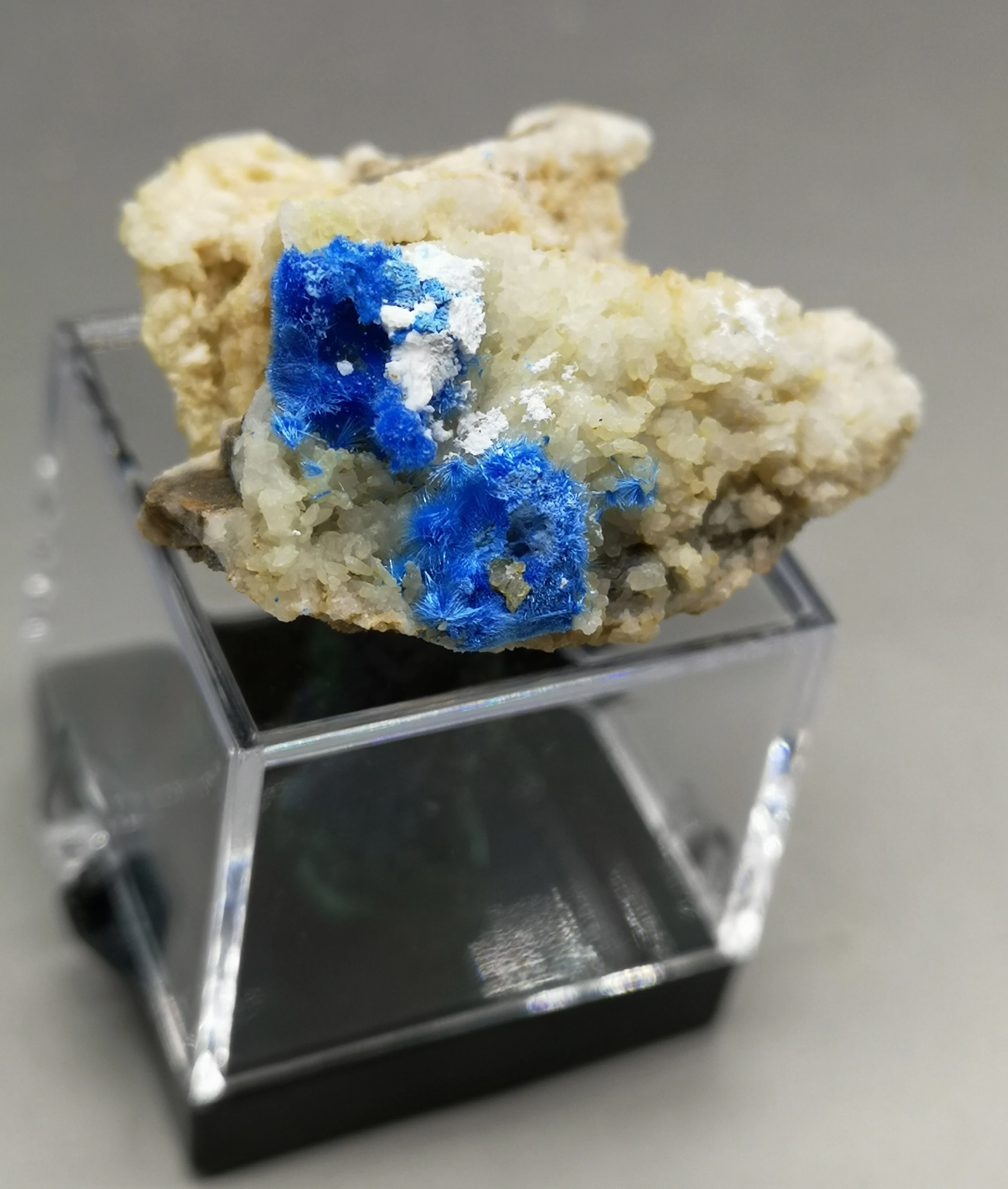 23 г натуральный редкий голубой цианотрицитовый Кристалл минеральные образцы из