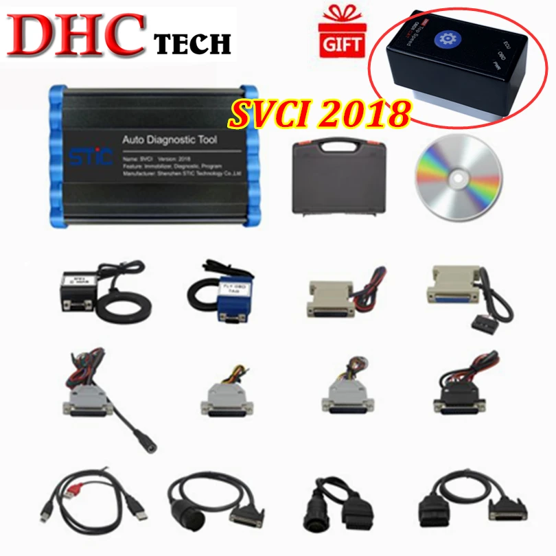 Оригинальный SVCI 2018 FVDI автомобильный диагностический инструмент полная версия