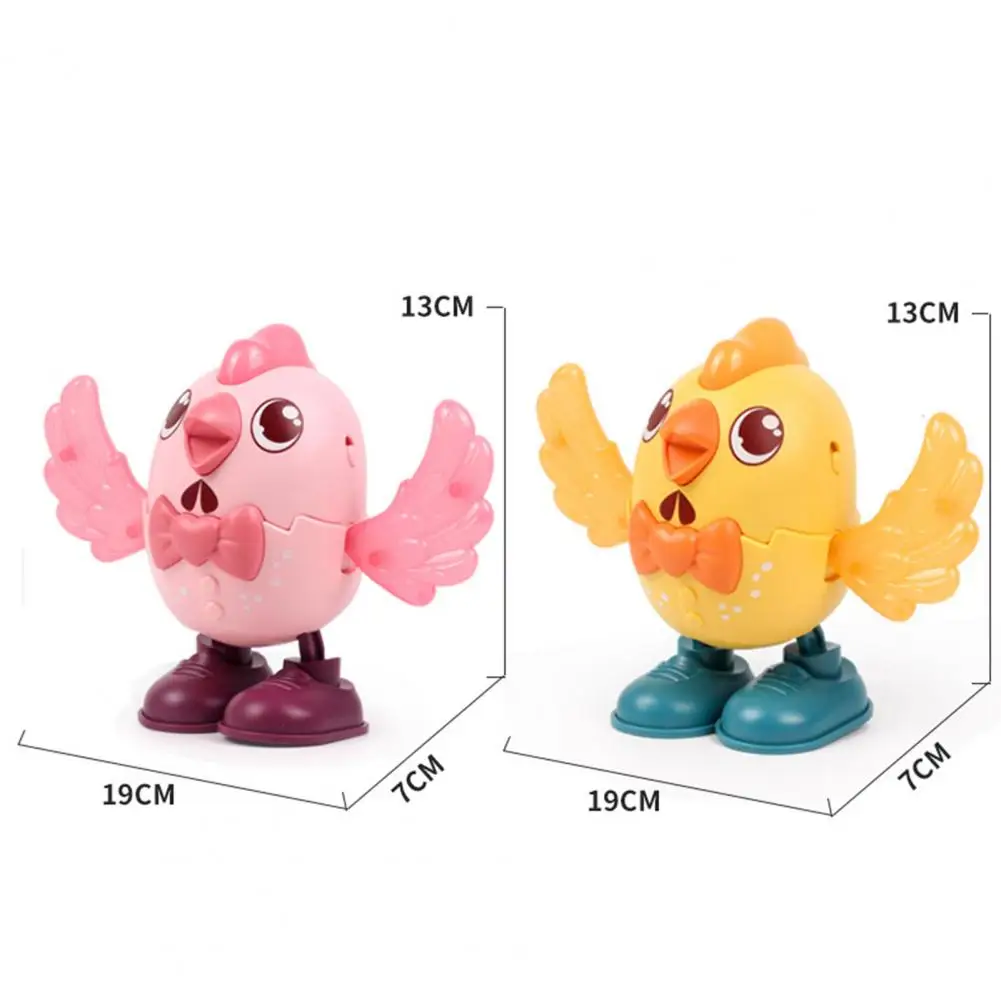 

Electric Luminous Dancing Swing Chicken Chicken Toy Cartoon Shape Musical Sound Baby Electric Chicken Toy for Early Development