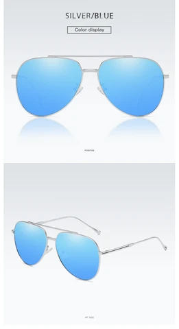 Новое поступление модные крутые поляризационные солнцезащитные очки для мужчин и женщин солнцезащитные очки унисекс солнцезащитные очки-авиаторы