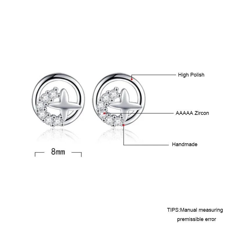 925 пробы серебряные серьги Нежный Симпатичные тапочки с узором в виде светильник