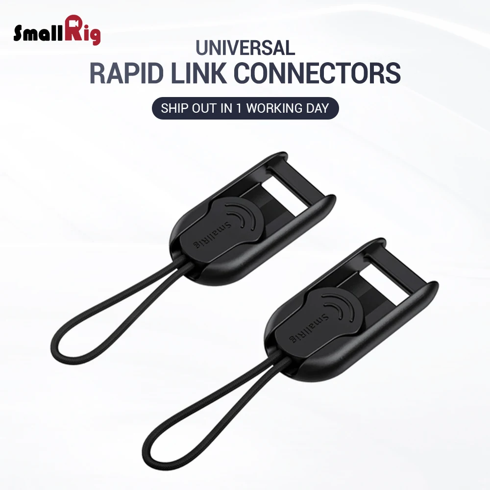 SmallRig Quick Release Rapid Link Connectors with Base Camera Rig for SmallRig Camera Shoulder Strap 2421