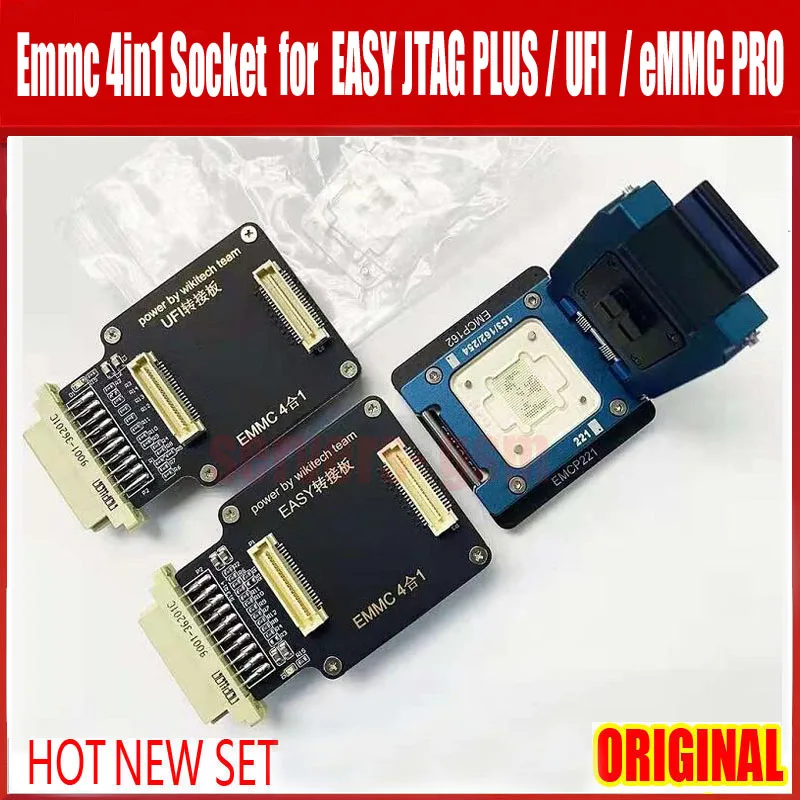 Emmc 4 в 1 розетка emmc153 169 emcp162 186 emcp254 emcp221 для ufi легкий jtag plus emmc pro riff v2 box|Антенны связи|