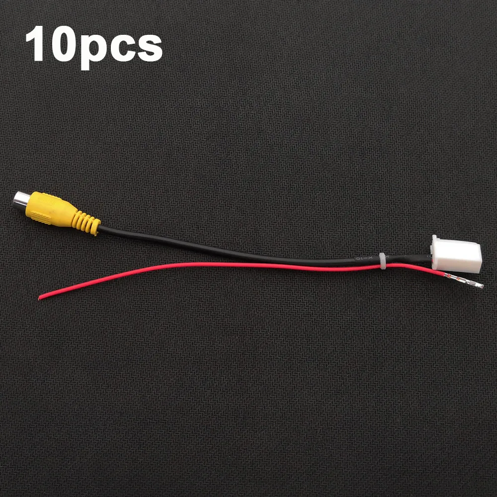 10 шт. 4Pin оригинальный видео вход переключатель обратная камера RCA Кабель адаптер