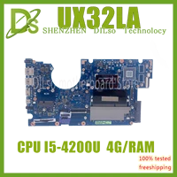 kefu ux32la ln laptop motherboard for asus ux32la ux32ln ux32l original mainboard 4gb ram i5 4200u uma 100 working well