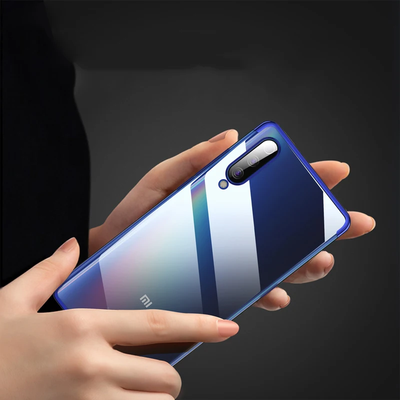 Чехол для Xiaomi Mi 9 9T Pro Lite Mi A1 A2 A3 Lite Прозрачный Бампер RedMi Note 8T 8 8A 7 7A K20 TPU Силиконовый противоударный чехол