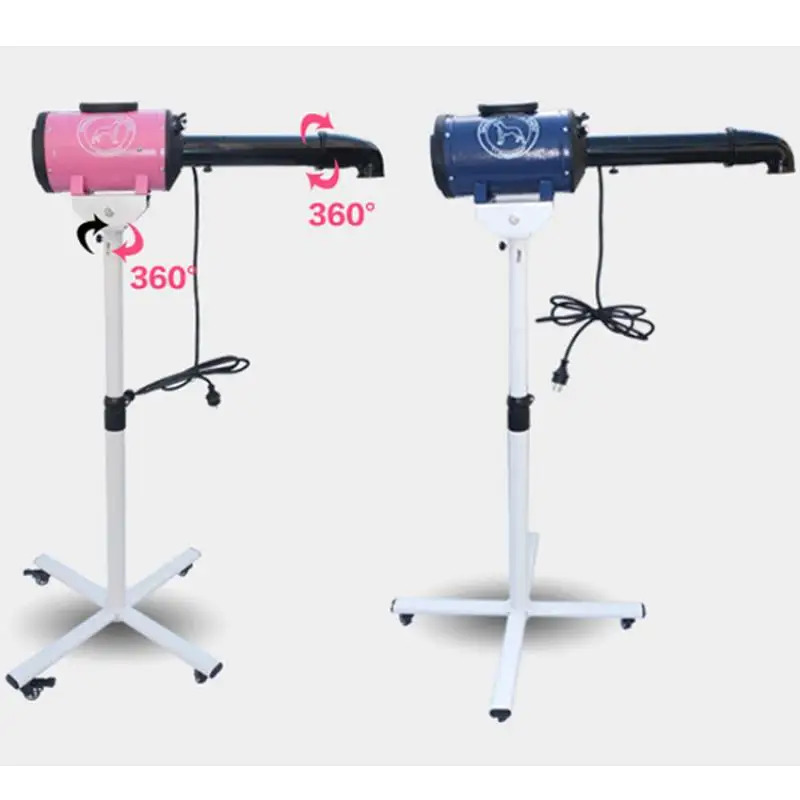 

Pet Blowing Machine TBS2400 Single Motor Pet Hair Dryer 2200W Vertical Wheels Holder Stand Support Rack Dog Cat Grooming EU Plug