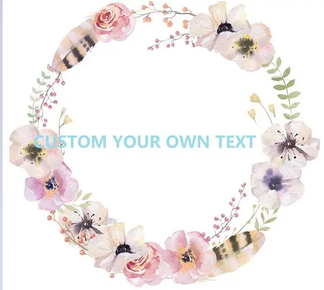 T Персонализированное зеркало алфавит инициалы компактные монограммы карманные зеркальца, цветочное зеркало монограмма, зеркальное преимущество, подарок для невесты - Цвет: T