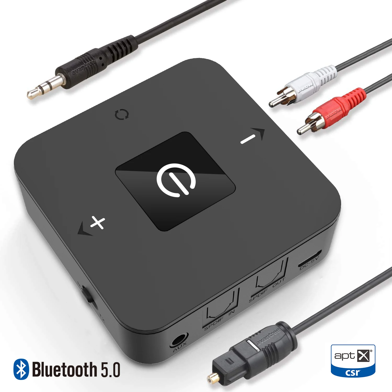 Приемник Bluetooth передатчика AptX с низкой задержкой поддержка оптического