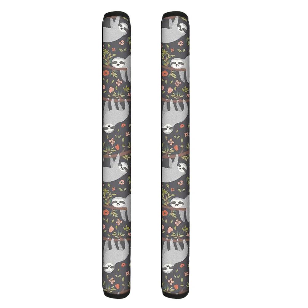 

2021, мультяшная Милая наклейка на дверь холодильника, защита для ручки двери холодильника, кухонное приспособление, аксессуары для дома