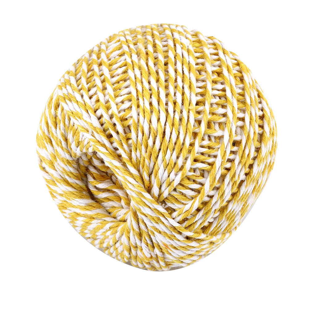 

100m/Roll Cotton Cord String Rustic Rope DIY Handmade Halloween Christmas Wedding Party Gift Packing Craft Home Decor Supplies