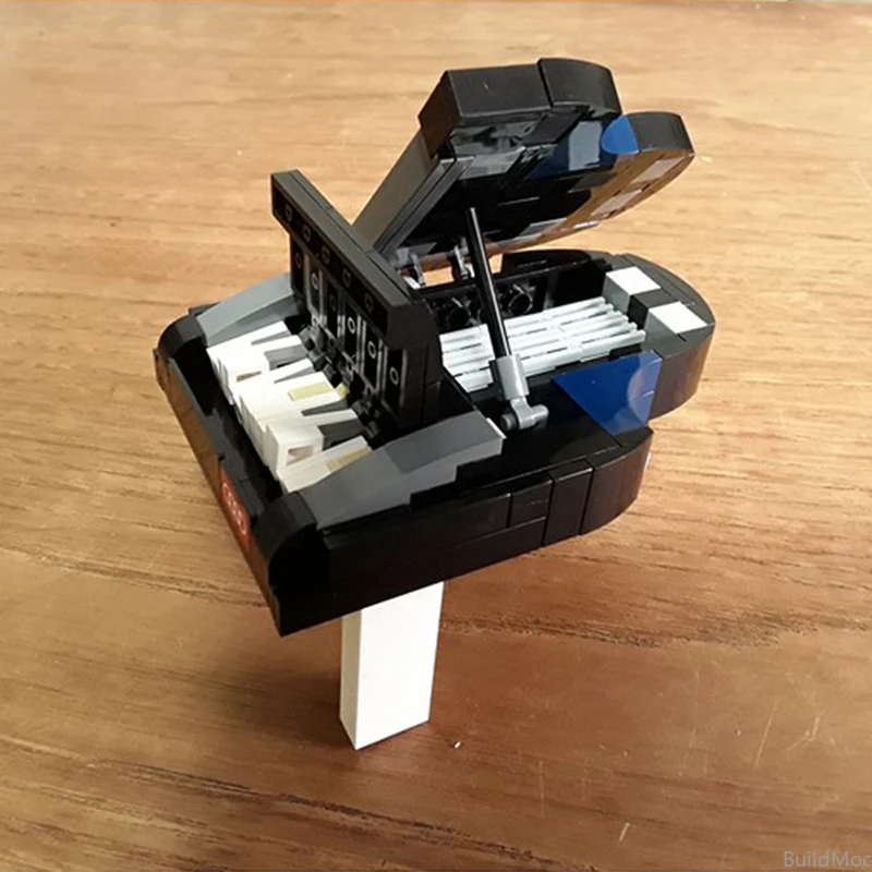 

MOC Compatible for blocks DIY The Piano Drum Guitar DIY Building Blocks Bricks Toys for Children MOC Block