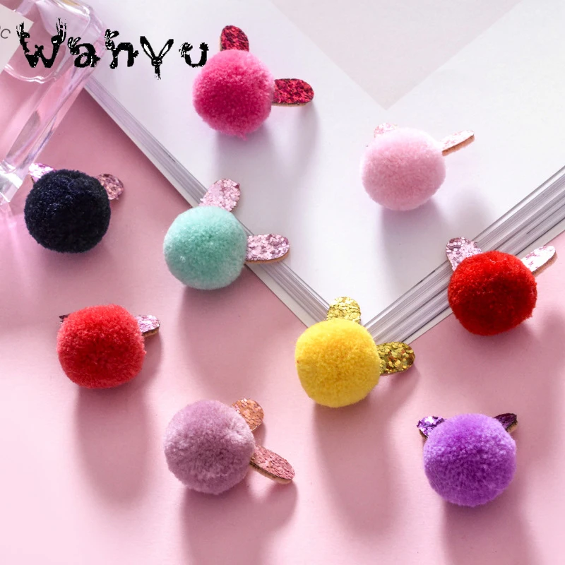 Детские аксессуары для волос ручной работы красивые шарики украшение обуви и