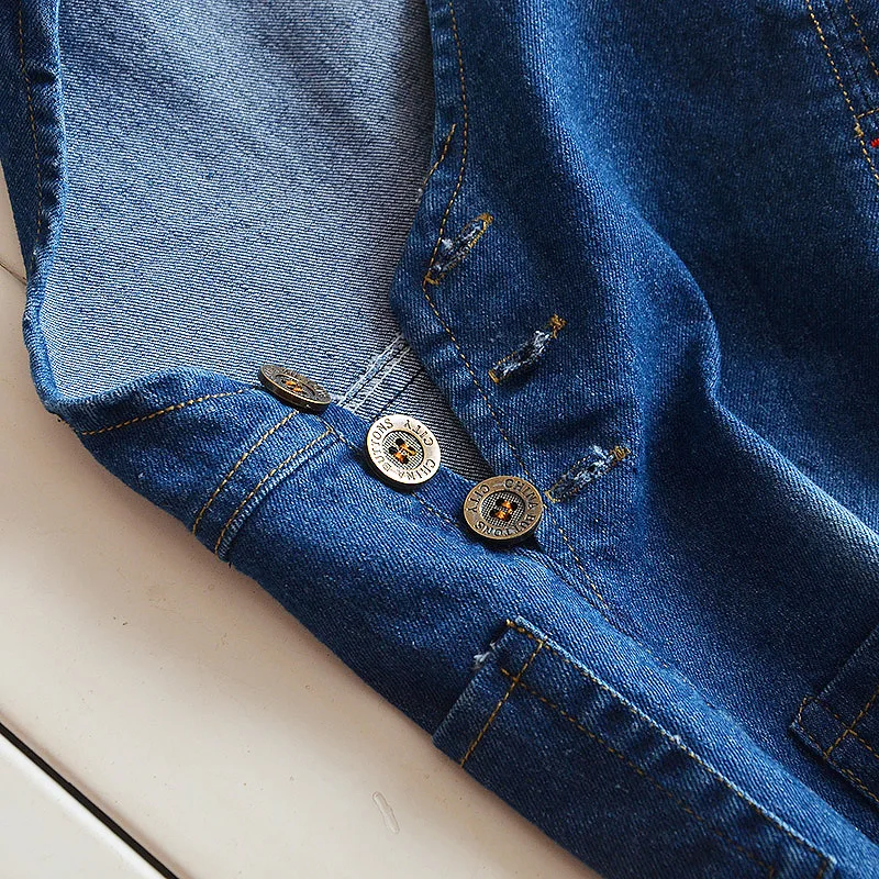 Джинсовый комбинезон для маленьких мальчиков с длинными брюками | Мать и ребенок