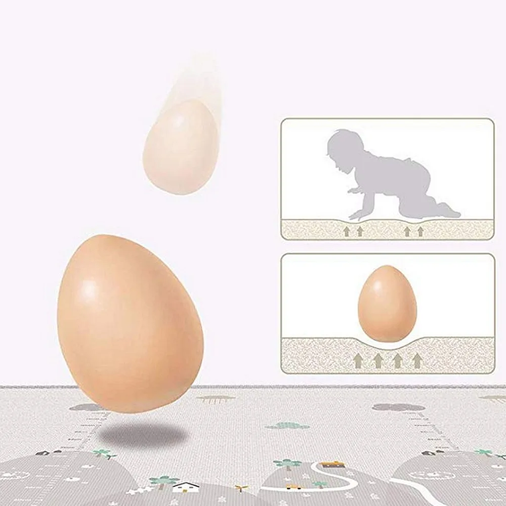 Детский коврик экологичный удобный Ldpe Шелковый нескользящий универсальный