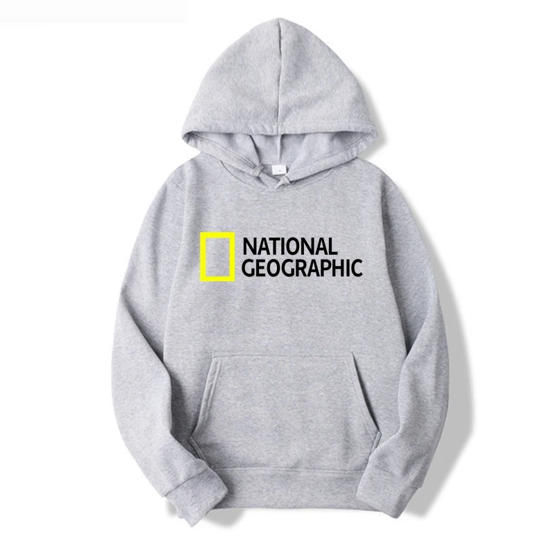 

National Geographic Hoodies Mens Survey Expedition Scholar Top Hoodie Mens Fashion Outdoor Clothing Funny Sweatshirt Pullover