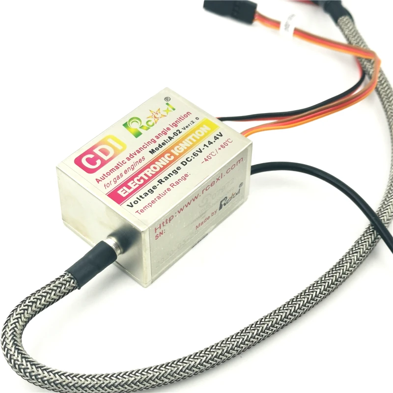 Rcexl однозажигание CDI NGK BPMR6F 14 мм 90 градусов для двигателя rc.