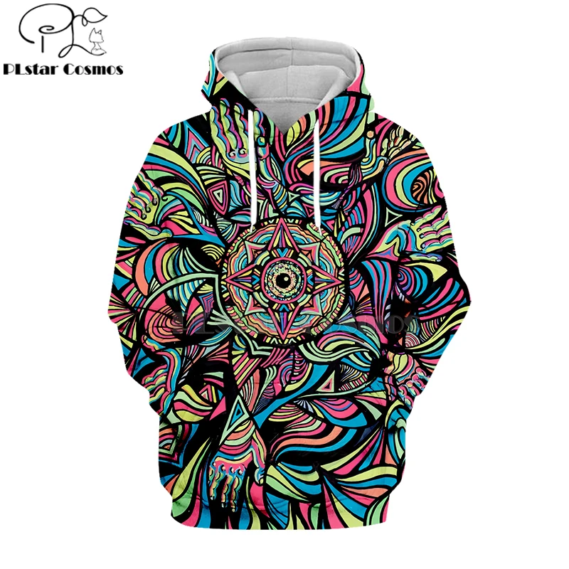

PLstar Cosmos Hippie Mandala Trippy Abstract Psychedelic eye 3d hoodies/Sweatshirt Winter autumn Long sleeve streetwear-34