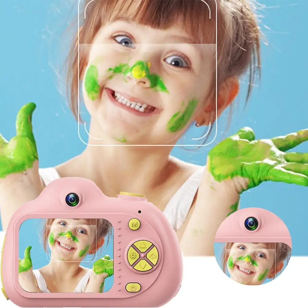 HitTime 8MP Children Camera 2.0" LCD Screen Full HD 1080P Digital Photo Mini Study Kids Toy Cameras Cute Birthday Gifts | Электроника