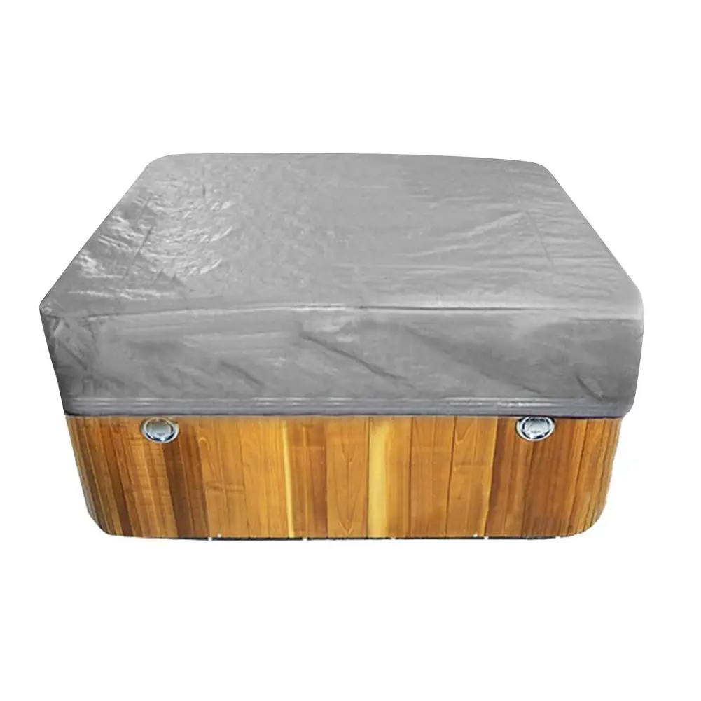 Пылезащитный чехол для спа-ванны бассейна наружного двора квадратного стандарта