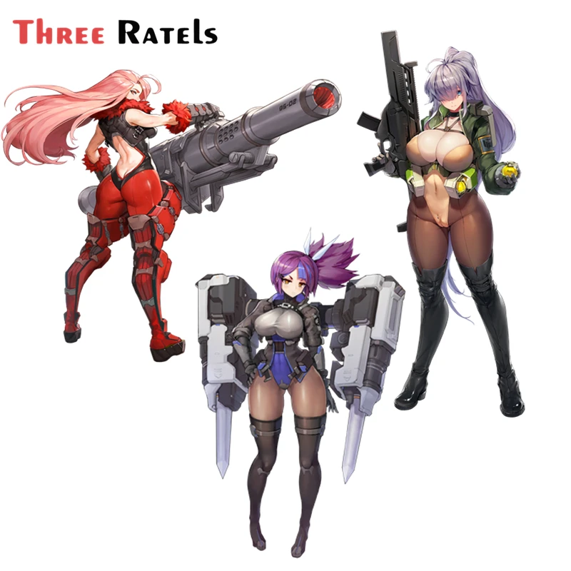 Три Ratels FC584 BBW сексуальная девушка с оружием последнее происхождение игра
