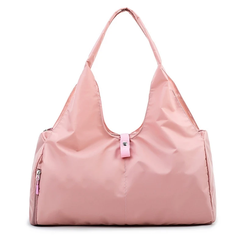 

2021 New Storage Training Adjustable Dry Wet Separated Waterproof Outdoor Fitness Travel Handbag Oxford Sports Yoga Gym Bag