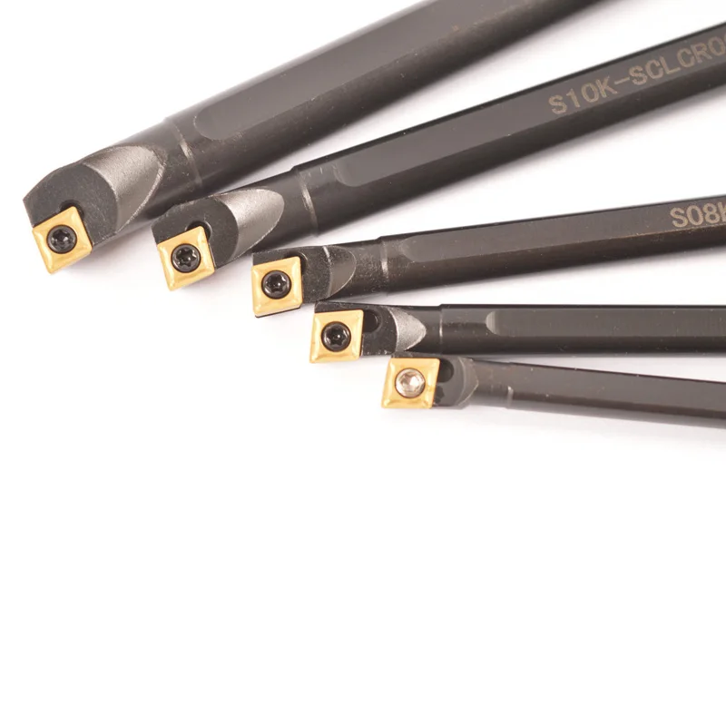

S06-10K Small Bore Inner Hole Turning 5 Pcs Tool Holder Carbide Boring Bars