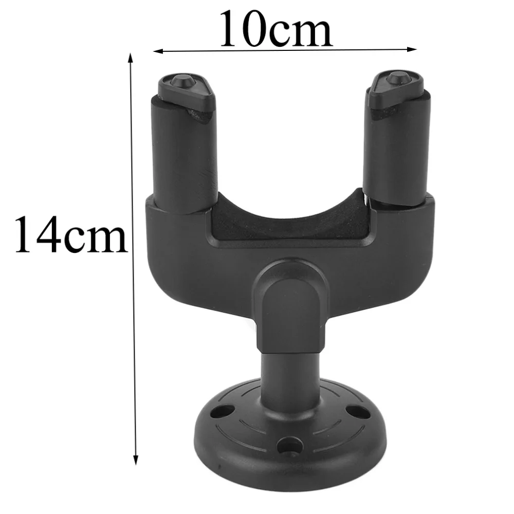 

Electric Guitar Wall Hanger Holder Stand Rack Hook Mount For Various Size Guitar Black Guitar Bass Accessories
