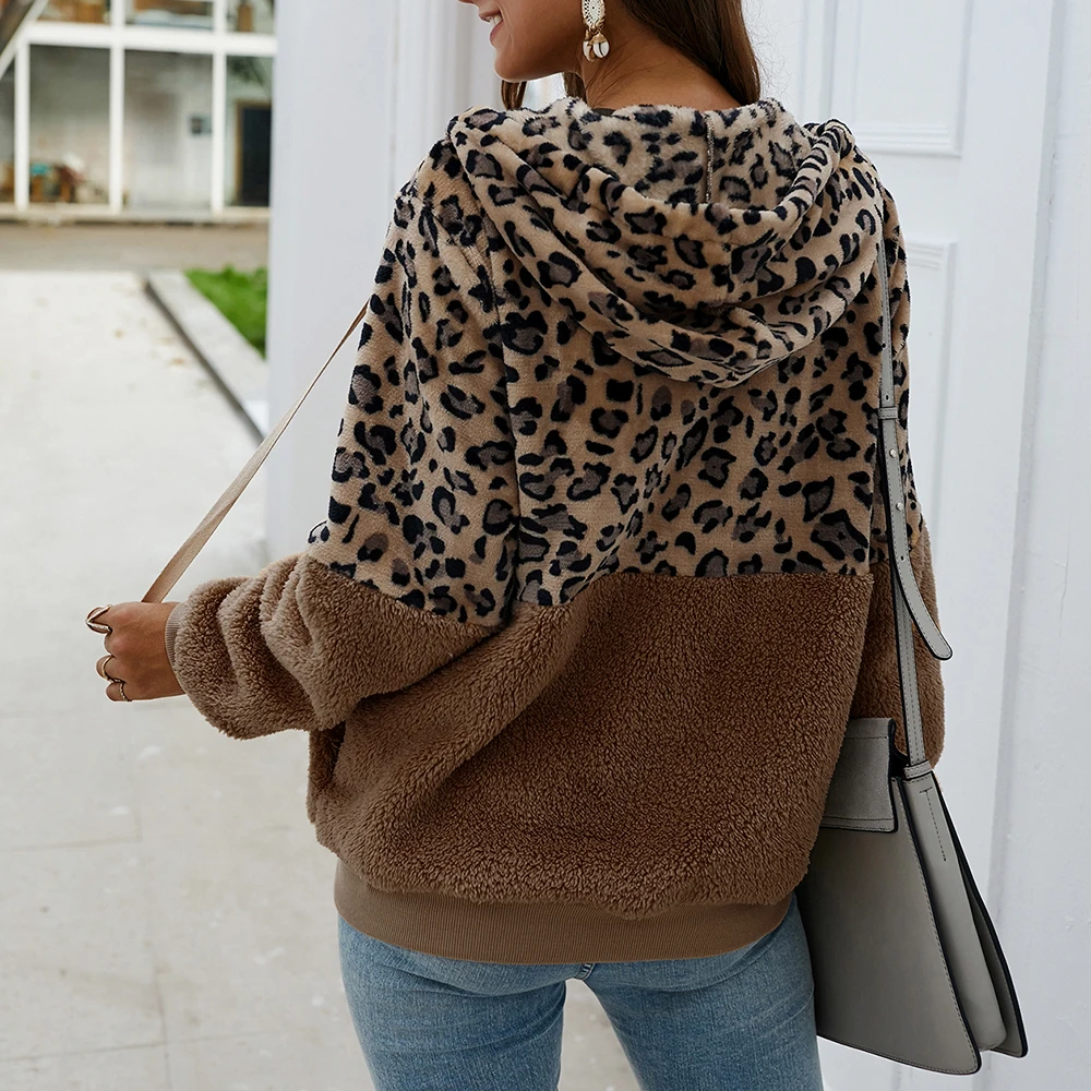 2021 зимняя куртка Женская толстовка с капюшоном флисовые кофты топы осенняя