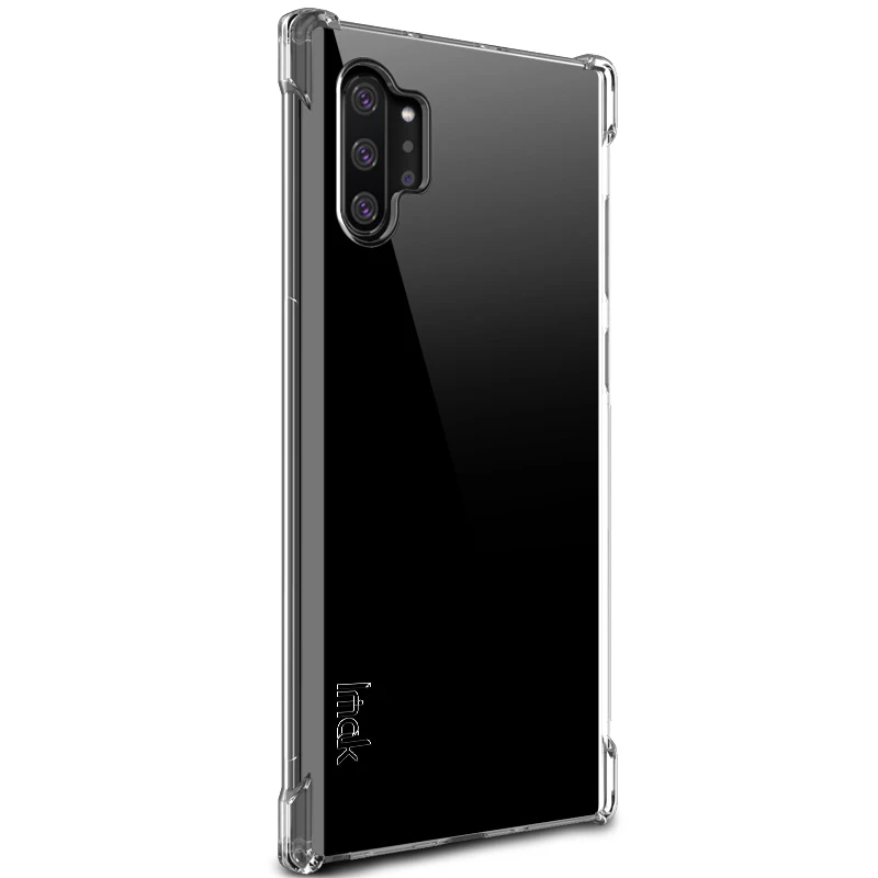 Чехол IMAK Airbag ДЛЯ samsung Galaxy Note 10 Plus, мягкий ТПУ Силиконовые прозрачные чехлы