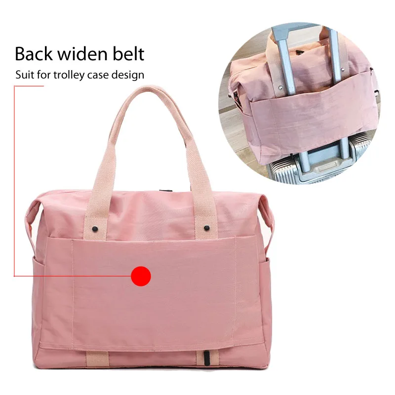 Женская спортивная сумка для фитнеса мягкая путешествий Большая вместительная с