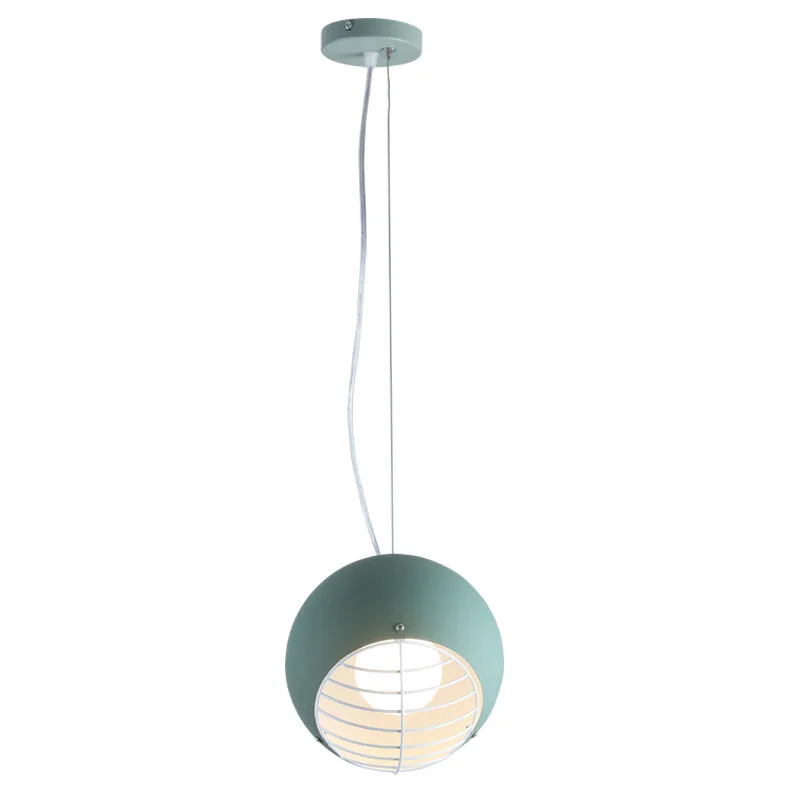 

droplight contracted and contemporary color aluminum semicircle hanging lamp act the role ofing hall bar study lighting