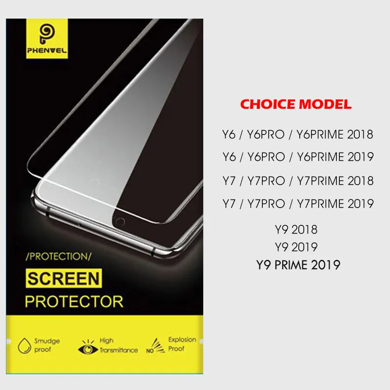 5D Защитное стекло для huawei Y9 Y7 Y6 Prime Полное покрытие экрана протектор для huawei Y9 Y7 Pro Закаленное стекло пленка
