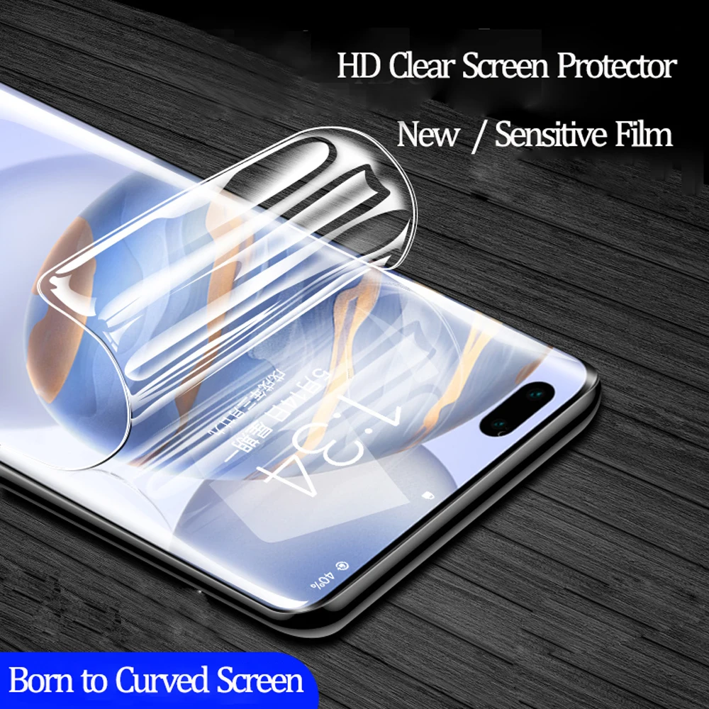 Гидрогелевая пленка для Huawei Enjoy 9 PLUS Z 20 Pro enjoy 10 plus Nova 7i nova 7 se 6 lite 3 4e|Защитные стёкла