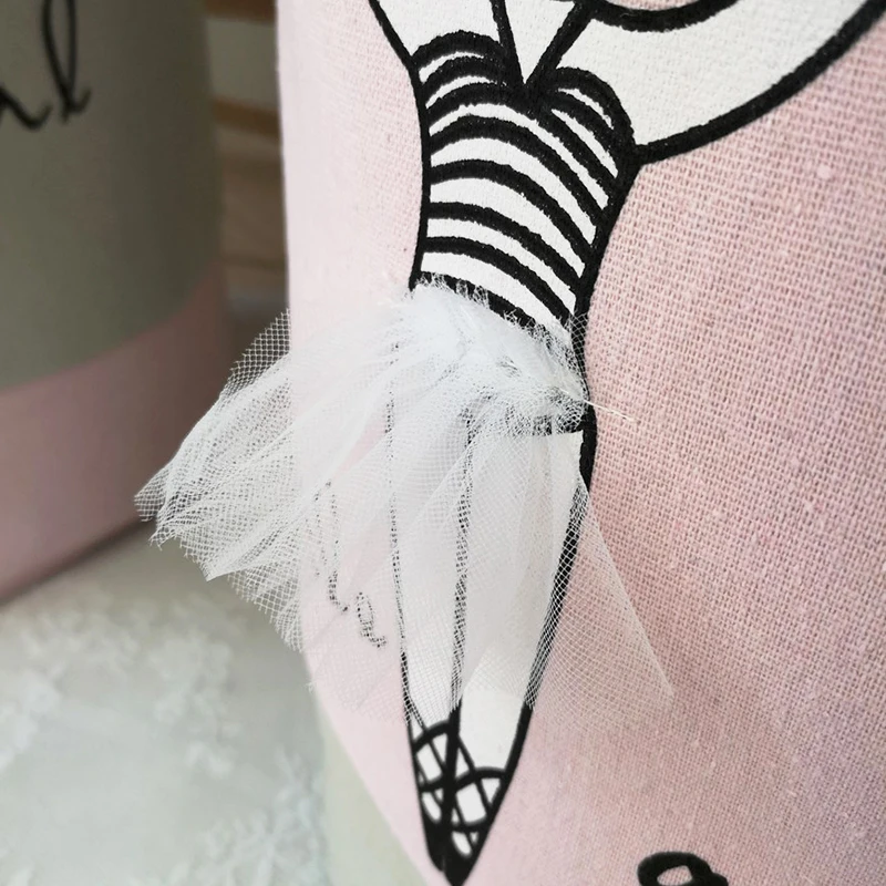 

35x40cm Folding Toys Clothing Laundry Basket Sundries Storage Container Home Decor Organizer Household Pouch Panier De Rangement