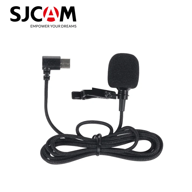 Внешний микрофон SJCAM SJ8 PRO серии Аксессуары для C200 / SJ10X Pro Plus Air Экшн камера|Чехлы
