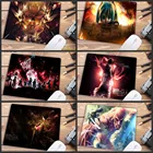 Коврик для мыши XGZ из японского аниме атака на Титанов, прочный резиновый игровой коврик для мыши, игровой коврик для клавиатуры и ноутбука, 22 х18 см, большая акция