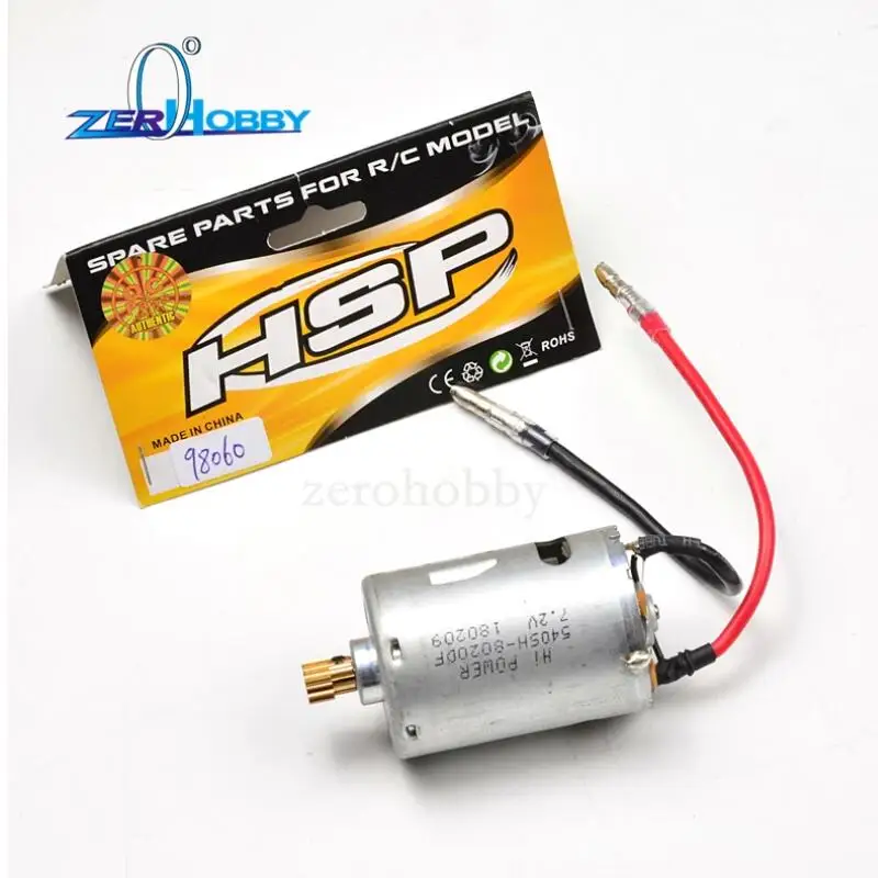

HSP 98060 Motor (RC540) Gear (14T) For HSP 94180 1/10 RC 4WD Rock Crawler Pangolin