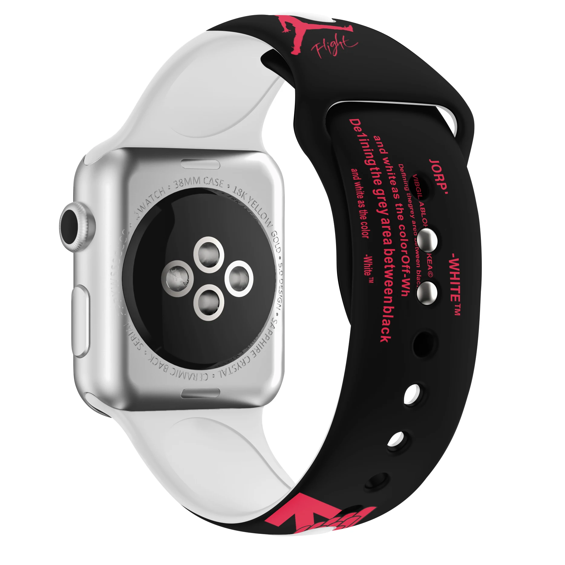 

Strap for Apple watch Series 7 45mm 41mm iwatch 3 4 5 6 SE Printed silicone watchband Wrist Bracelet Apple watch band 40mm 44mm