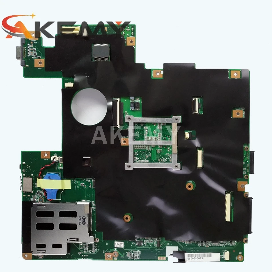 g60jx for asus g51j g60j g51jx mainboard 2 slotsram laptop motherboard rev2 0 pag 989 hm55 ddr3 slots test work 100 free global shipping