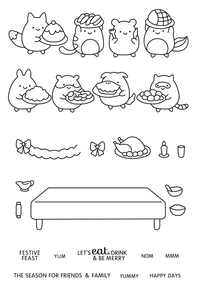 Прозрачный печатный штамп и ножи для вырезания из силикона DIY для скрапбукинга/изготовления открыток/декорирования фотоальбомов.