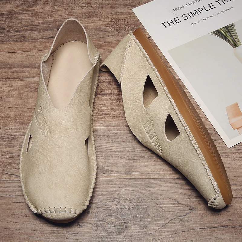 

Men Beach Sandals Men Beach Slippers Shoes Breathable Summer Sandale Plage Sandalia Masculina De Praia Mesh Sneakers