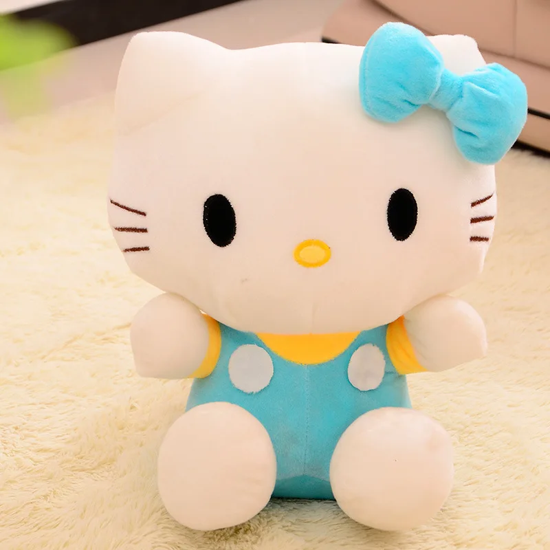 35/45 см милый рисунок Hello Kitty кошка плюшевая игрушка прекрасный чучело кукла