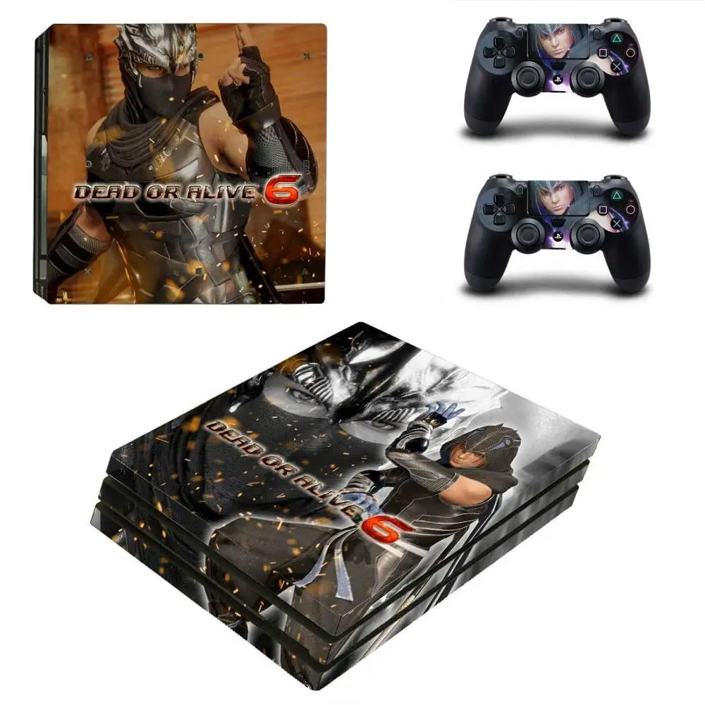 Наклейки Dead or Alive 6 PS4 Pro s Play station 4 наклейки для PlayStation скины консоли и контроллера
