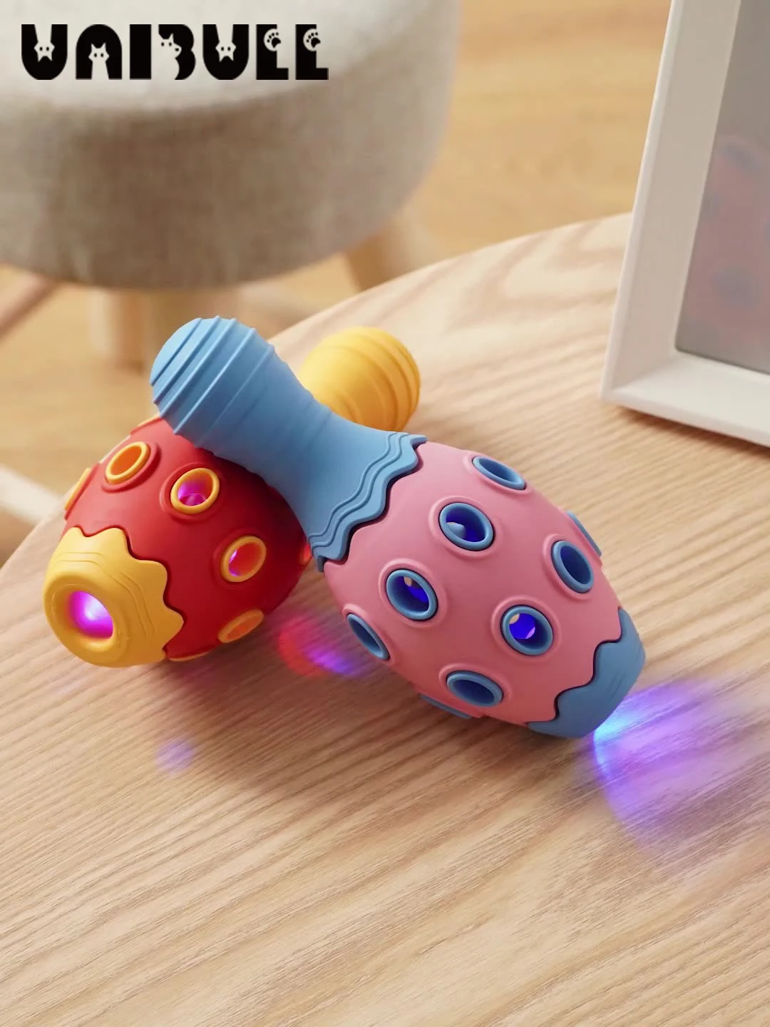 

New Style Pet Vocal Interactive Toy Christmas Series Molar Throwing Anti-boring Combination Rubber Dog Toy Set