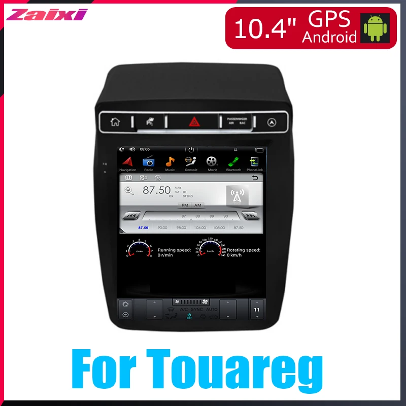 TBBCTEE 10," Тесла Тип Android для Volkswagen Touareg~ автомобильный Android dvd-плеер навигация GPS радио мультимедиа
