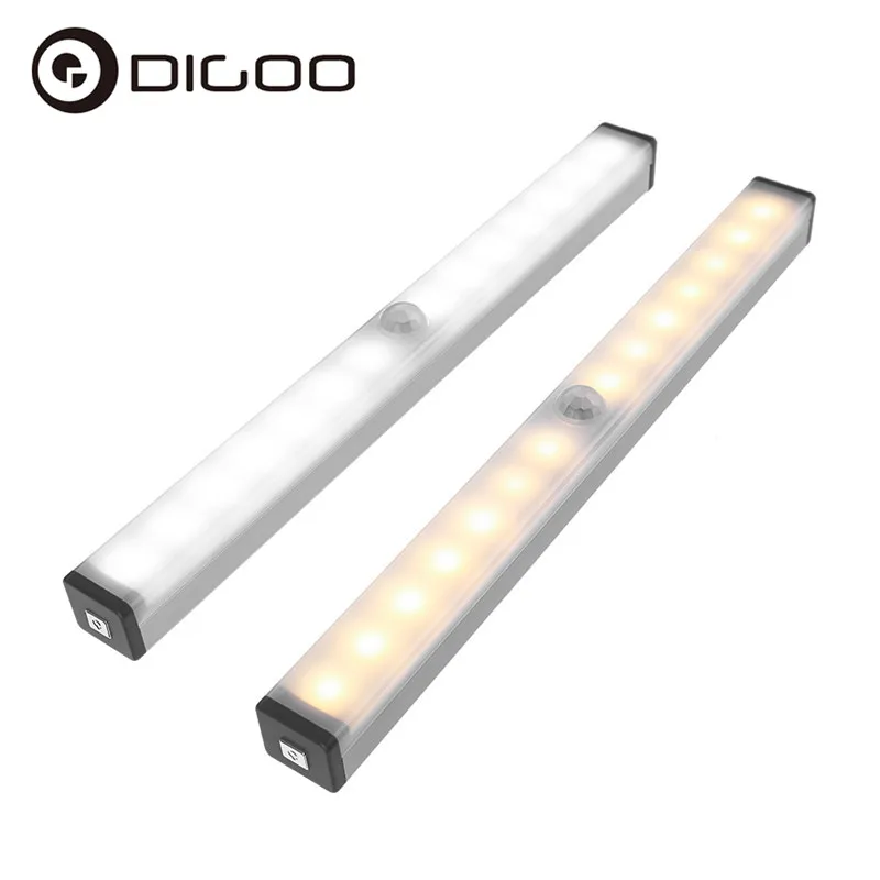 DIGOO Умный домашний светильник с датчиком человеческого тела USB зарядным