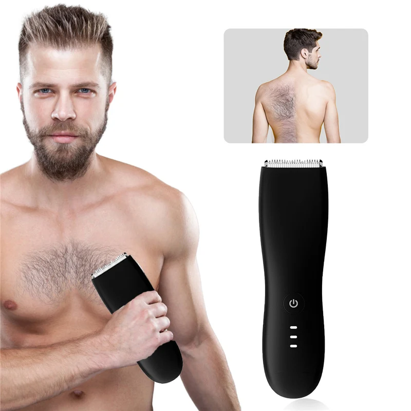 

Electric Men's Shaver Private Parts Hair Removal Device Pubic Hair Armpit Hair and Chest Hair Epilator Women's Full Body Trimmer